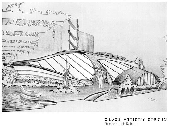 Glass Artist's Studio by Student Luis Roldan