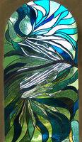 Joseph Henseler Glass Art Green